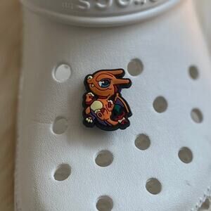 Croc Jibbitz | Chibi Charizard Pokemon Croc Charm | Cute Shoe Accessory